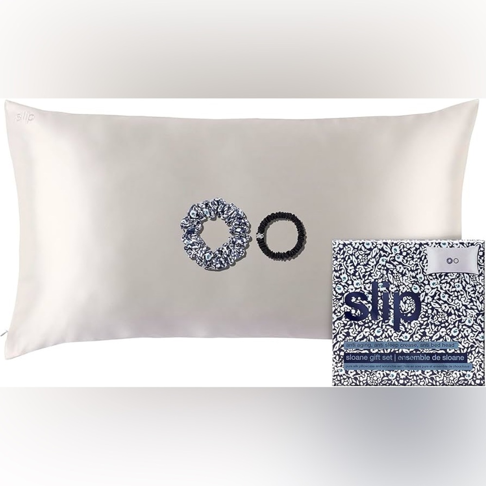 Slip Pure Silk Sloane King Pillowcase and Scrunchies Gift Set!!🔥🔥🔥